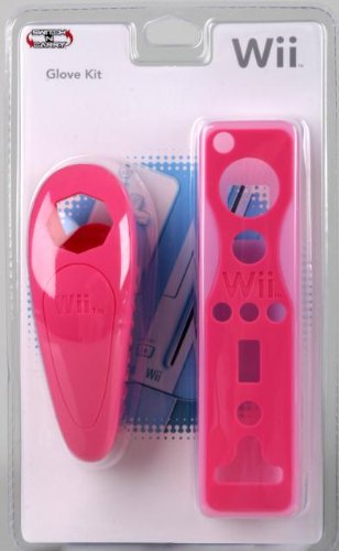 Wii Controller Glove & Nunchuk - Pink