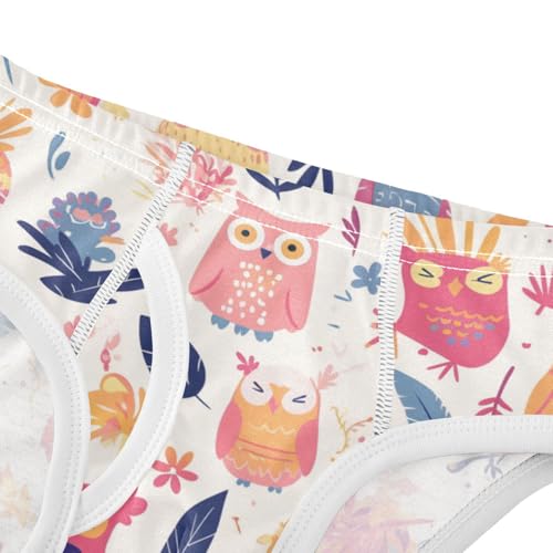 KLL Cute Owl Animal Hawaiian Boys Toddler Pure Cotton Underwear Cute Children Panties4