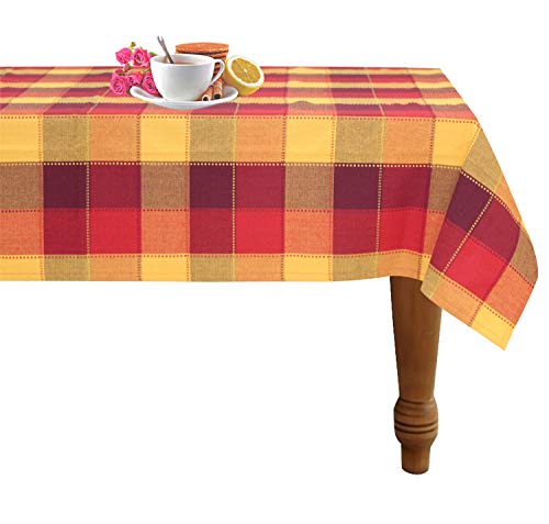 Image of AIRWILL 100% Cotton 2 Seater Table Cover (Pack of 1)