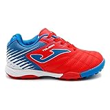 Toledo JR Kids Turf Soccer Shoes Red/Blue Royal-8
