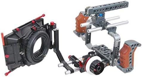 GOWE Cage/Armor Follow Focus Mattebox 15mm Rod Camera Rig