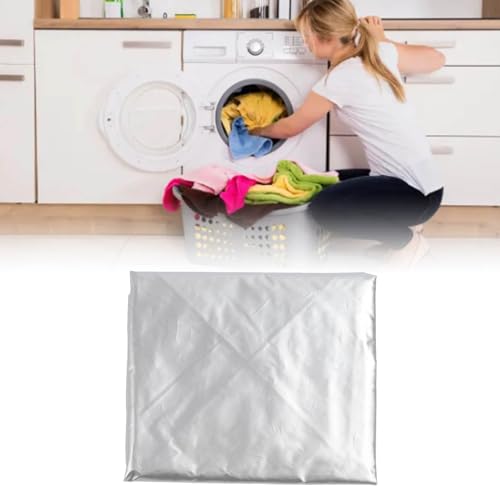 Capa para Máquina de Lavar, Tampa para Secadora de Roupa, Zíper, à Prova de Poeira, Fácil de Usar pa