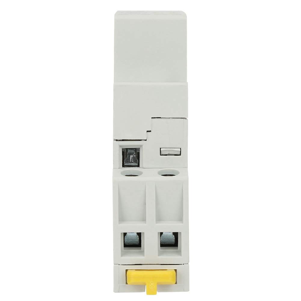SiRyder Wechselstromschütz 230V 2P 16A – DIN-Schienen Relais 2NO, Leise, Energiesparend, Für Hausverteilung (50/60 Hz)