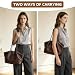 Imagen de VOESLD Bolso Shopper Mujer de Cuero PU