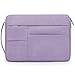 HYZUO 13.3-14 Inch Laptop Sleeve Bag for MacBook Pro 14 M5-M1 Pro/Max A3426 A3427 2026-2021, MacBook Air/Pro 13, 13.8-13.5 Surface Laptop/Book, NoteBook Case for 13" HP Dell Lenovo Asus, Lilac Purple