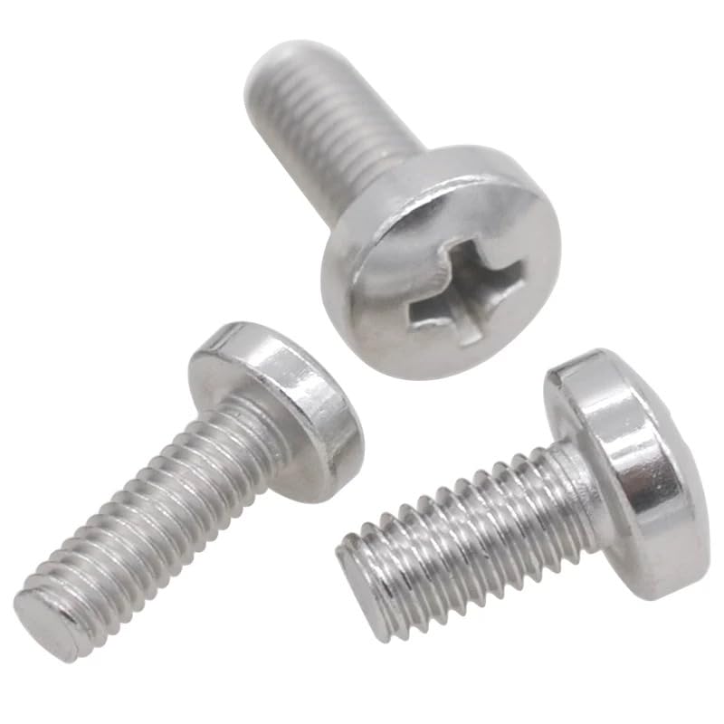 Tornillo de cabeza cilíndrica Phillips de acero inoxidable ss304 tipo h m2 m3 m4 m5 m6 (500,M4 x 16 mm)