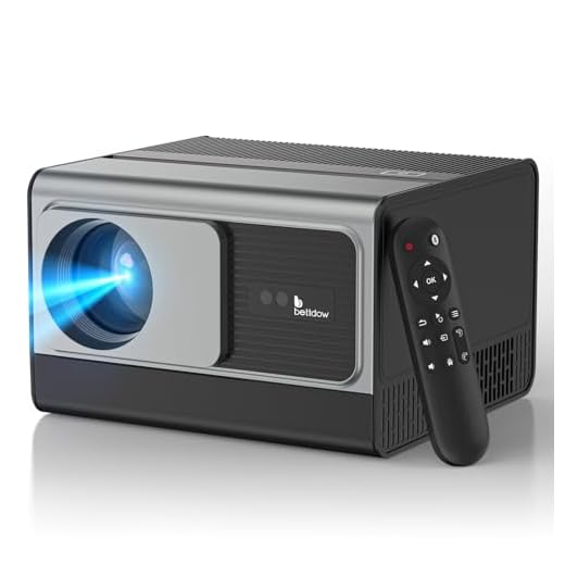 Bettdow Projetor 4k 8k 24000 Lumens Hd 1080p Compatível Completo De Android 12, Smart Projetores Retroprojetor Portatil 700 ANSI WiFi6 BT4,2, Auto Correção Trapezoidal, Foco Eletronico