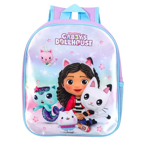 Gabbys Dollhouse Backpack Kids Premium Rucksack Girls Back To School Carry Bag Adjustable Shoulder Straps Premium Travel Backpacks