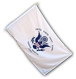 US Flag Factory - 3x5 FT US Coast Guard Flag Outdoor SolarMax Nylon - Made in America