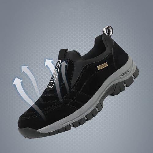 Orthopedic Shoes Men/Women, Balance Walking Shoes for Seniors, Fall Prevention Slip-On with Wide Toe Box4