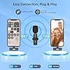 MAYBESTA Bluetooth Mini Microphone for iPhone, iPad - Wireless Lavalier Lapel Mic for Video Recording - Clip on Shirt Phone Microphones for Tiktok YouTube Interview Podcast #1