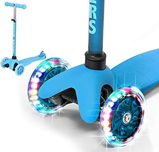 Rugged Racers Blue Kick Scooter for Boys & Girls 3 Wheel Scooter, Kick