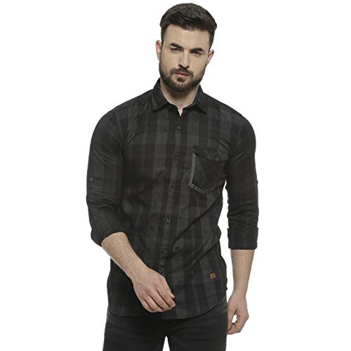 Image of Campus Sutra Men Button Down Shirt
