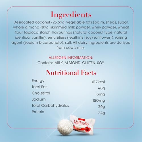 Raffaello Coconut Almond chocolate, 230g