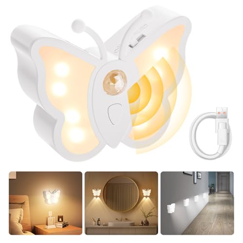LOFTEK Motion Sensor Night Light, Rechargeable Stair Lights