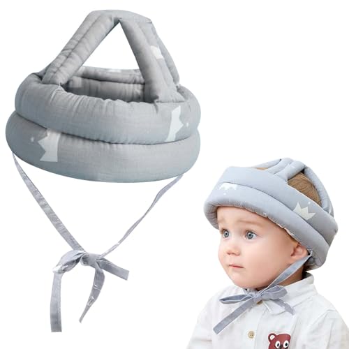 Dokpav Casco para Niños Antigolpes, Casco Protector de Cabeza para Bebe, Seguridad para Niños para Proteger Cabeza...