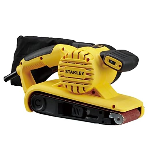 4. Lixadeira de Cinta de 3 Pol. x 21 Pol. (75mm x 533mm) - Stanley