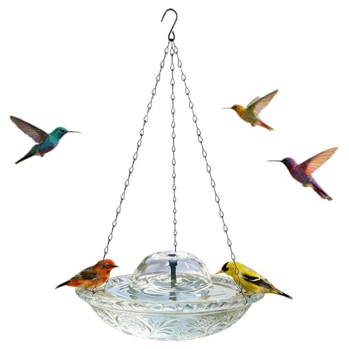 Fuente de baño de pájaro para decorar terrazas y patios exteriores 2