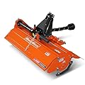 MechMaxx 53 in Rotary Tiller, 3 Point Hitch Cat.1, Chain Drive, PTO Shaft Included with Shear Bolt, 18–35 HP, LRT53