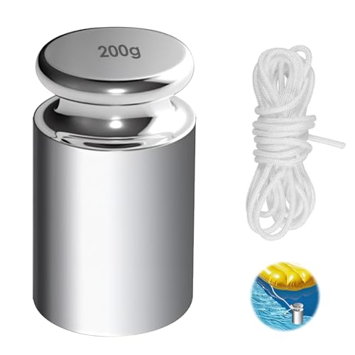 VILPKWMP Pool Float Anchor Set, 200g Chrome Steel Weights