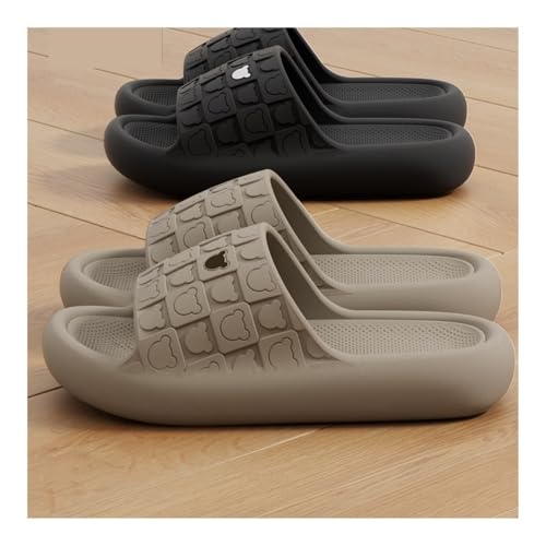 Slippers for Women, EVA Slippers for Men and Women - Comfortable Indoor Bathroom Sandals | Summer Home Slippers,for Women and Men(Brown,6)4