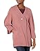 Produktbild Armani Exchange Damen Knee Lenth, Double Breasted, 2 METALLIC Buttons Cardigan Sweater, PINK, XL