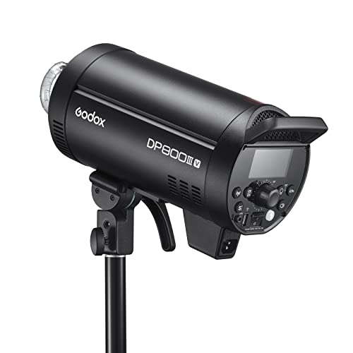 Ficha técnica Godox DP800III 800Ws Strobe Flash Studio Light con Disparador X3-S GN126 0.1-1S Tiempo de Reciclaje 1/2000-1/800s Duración del Flash 2.4G X System Bowens Mount Monolight DP800III-V - Fernando Cortés