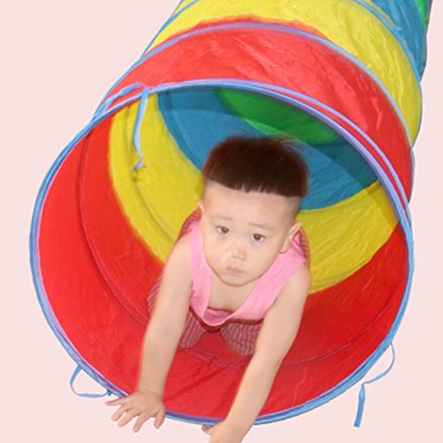 Toyvian 1Pc Crianças rastejam pelo túnel de brincar Túnel pop-up de brinquedo Brinquedo esportivo in