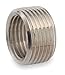 1/2" FNPT x 3/8" MNPT Chrome Plated Brass Bushing