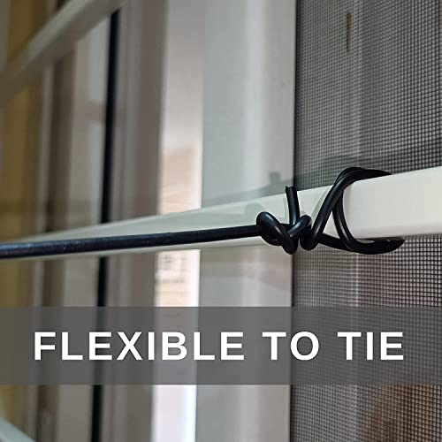 Aloud Creations PVC Coated Heavy Duty GI Wire Rope | Clothesline | Ideal for Drying Heavy Clothes | Length 25 Meter | Assorted Colours | Pack of 1