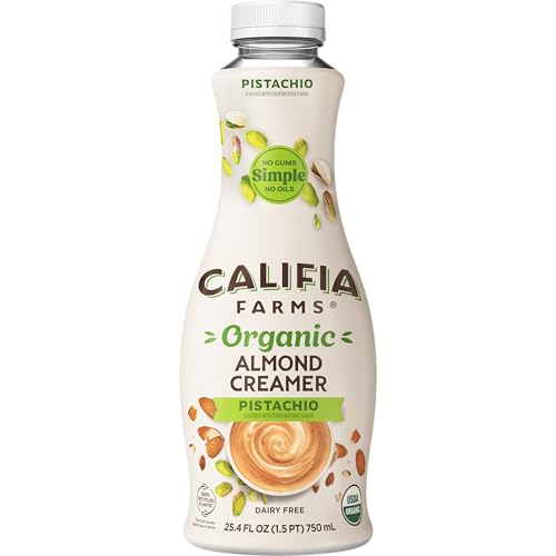 Califia Farms Organic Pistachio Almond Milk Coffee Creamer