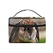 Hengpai Hare Conigli Grande Coniglio Seduto Verde Erba Trousse Viaggio Treno Caso Organizer Per Donne
