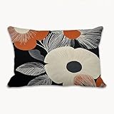 【Decoración Elegante y Regalo Ideal】Esta funda de cojín añade un toque de sofisticación a tu dormitorio, sofá o sala de estar. También es un regalo considerado y práctico para ocasiones especiales como cumpleaños, días festivos o inauguraciones de casas