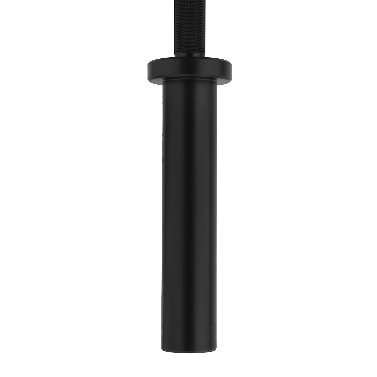 Barra Técnica Olímpica Negra 1.8m · 50mm · 2 Rodamientos · Aluminio Ligero 45kg | Fitness Tech