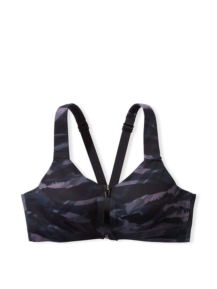Victoria's SecretKnockout Underwire Sports Bra Zipper Front Closure, High Impact Sports Bras for Women (32B-38DDD)