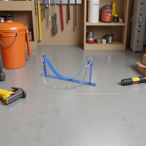 Rangement bouteille de gaz support mural acier avec vis