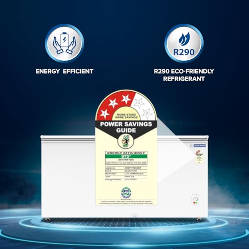 Image of Blue Star CF3-300MPW Chest Type - Hard Top Freezer, 301 litres, White