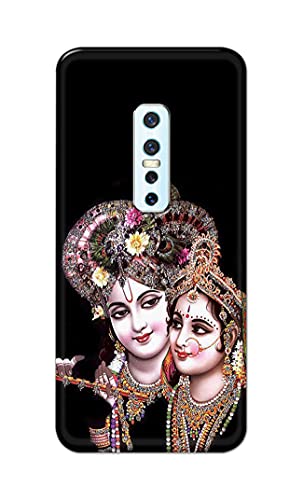 Image of PRINTFIDAA� Printed Hard Back Cover Case for Vivo V17 Pro Back Cover (Radha Krishna) -2808