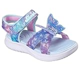 Semelle extérieure flexible Skechers JUMPSTERS Sandales Papillon Brites, Bleu, 36 EU