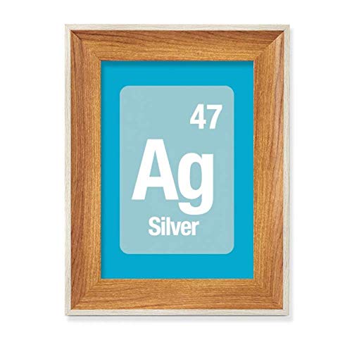 Cadre bois AG Argent science, le cadeau idéal pour prof et chercheur