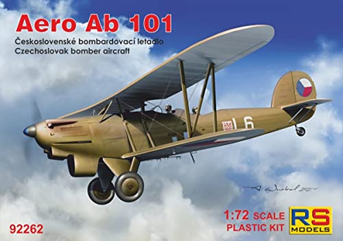 RSモデル 1/72 チェコスロバキア空軍 アエロ Ab-101 プラモデル 92262 成形色