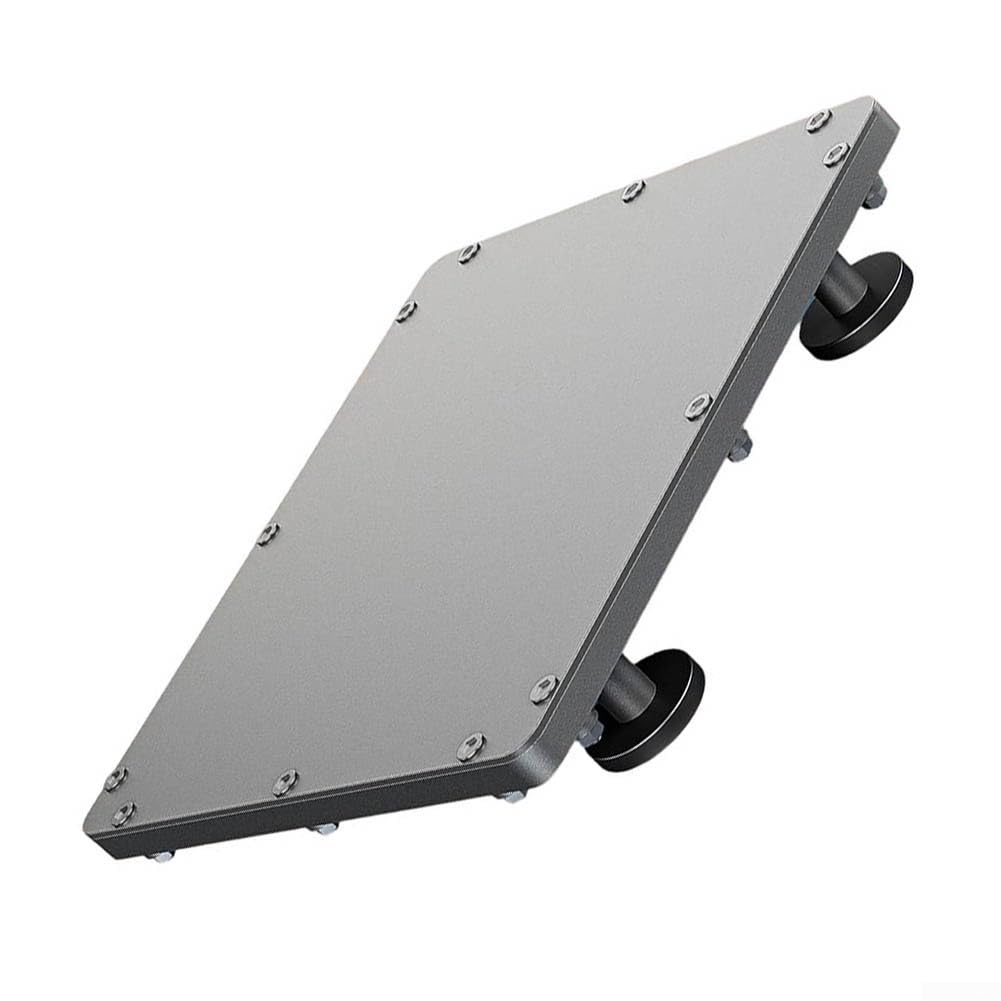 Soporte magnético de techo para Starlink, soporte de señal resistente con 4 imanes fuertes, soporte de aleación de aluminio seguro para pintura para RV, camión, barco, caravana, furgoneta, color negro