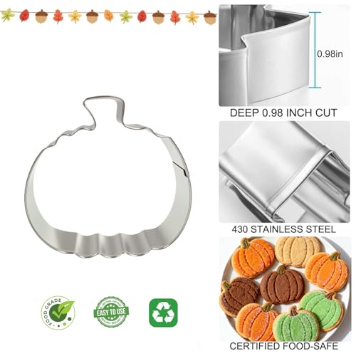 Pumpkin Cookie Cutters Set - image 2