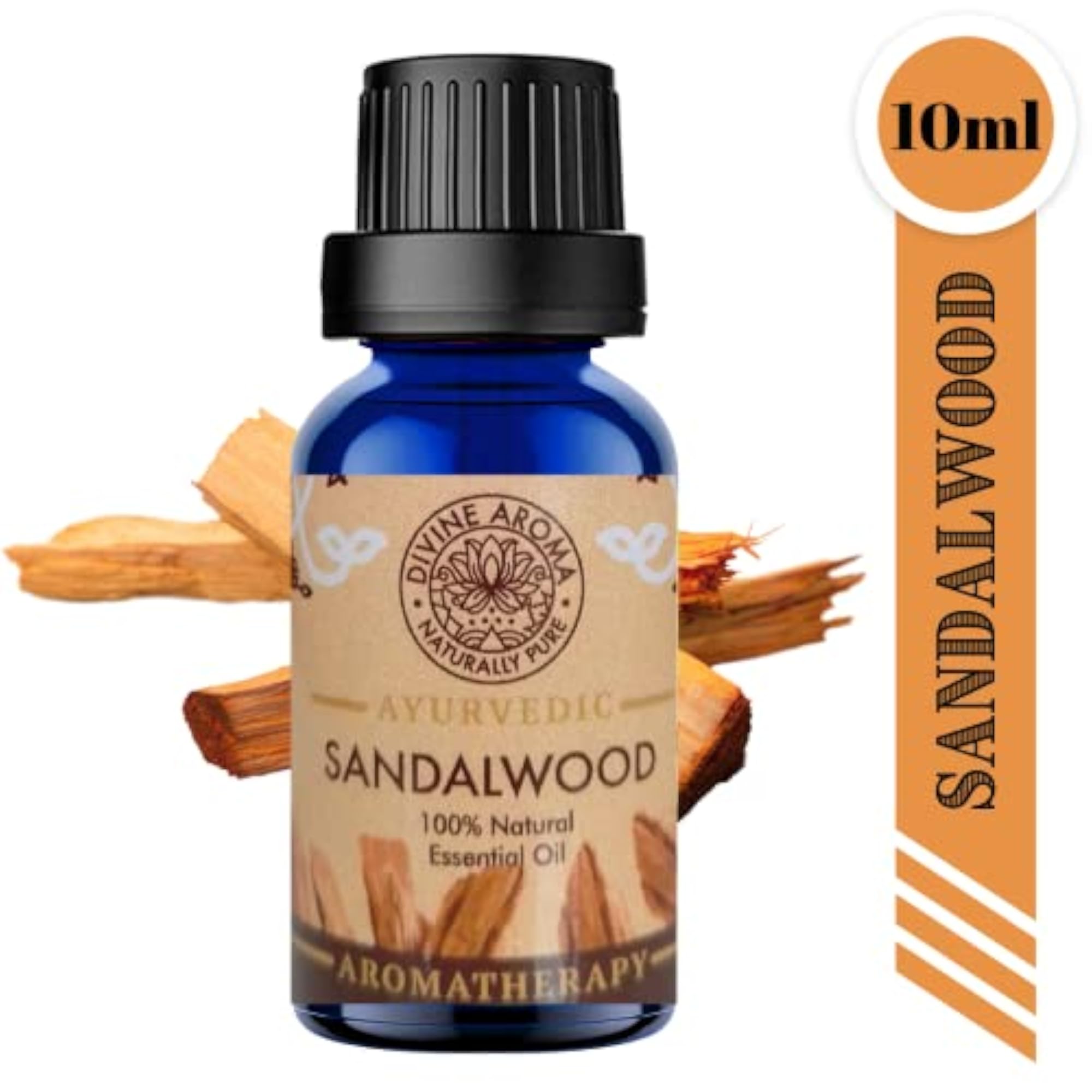 Divine Aroma Essential Oil Set, 100% Pure Natural