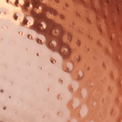 Creative Co-Op Round Hammered Metal Bowl, Copper Finish #TOP4