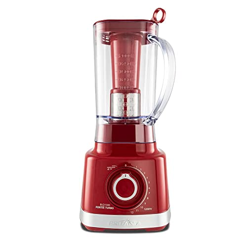 Liquidificador Turbo Blq1300V Britânia Vermelho