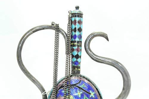 Rajasthan Gems Surai Lot de 4 serveurs à vin en argent sterling 925 - Image 4