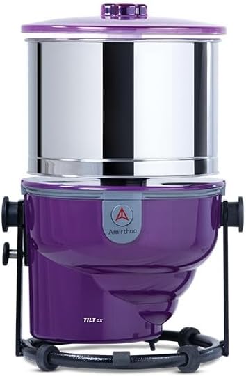 TABAKH Tilt DX Rice and Lentils Tilting Stone Wet Grinder - 2 Liters - 110V 60Hz - USA/Canada - Lavender