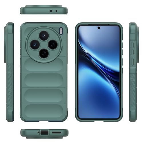 Étuis à rabat pour smartphone Vivo X200 5G finition silicone doux