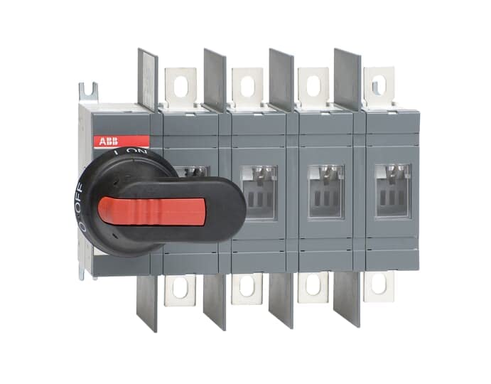 ABB OT200U04P sectionneur tetrapolaire évite les arcs électriques en 200A